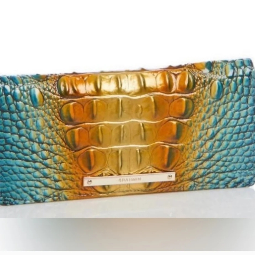 🔥🏖BRAHMIN ADY WALLET BERMUDA OMBRE  NWT🏖🚨PRICE IS FIRM🚨